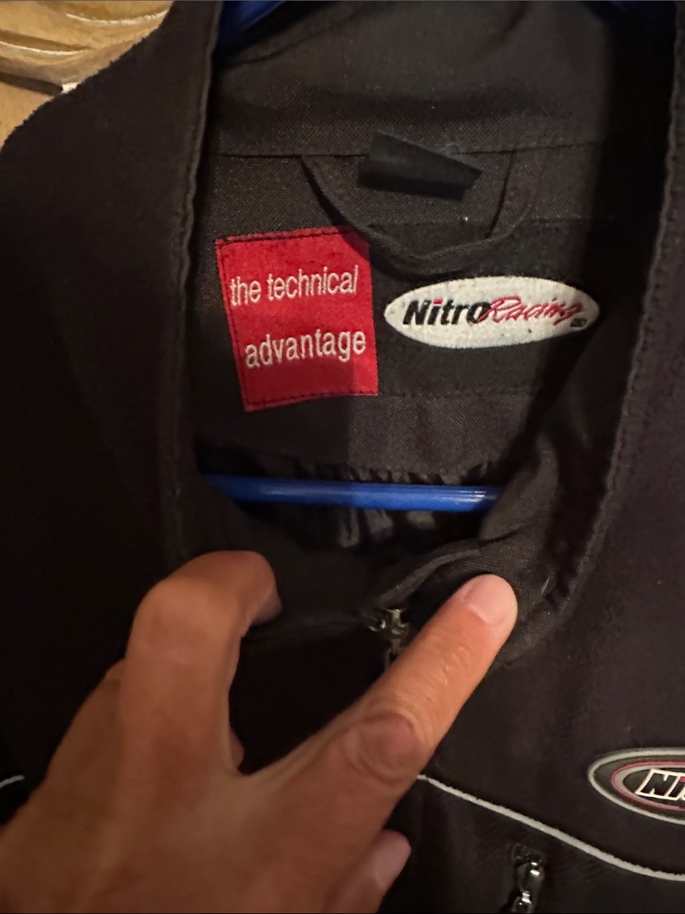 Black Men’s Instructor Rider Jacket - Picture 2 of 4